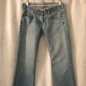 French Connection - wide leg/bell bottom jeans